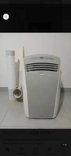 Ar condicionado portátil 12000 btu excelente estado quente e frio piu olimpia -usado
