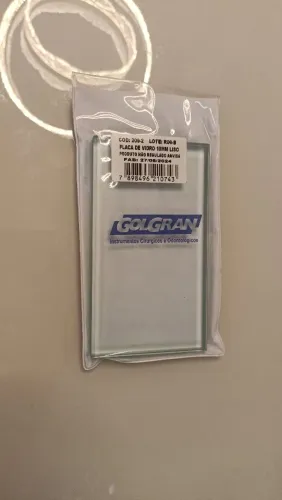 Placa de vidro Golgran 10mm.