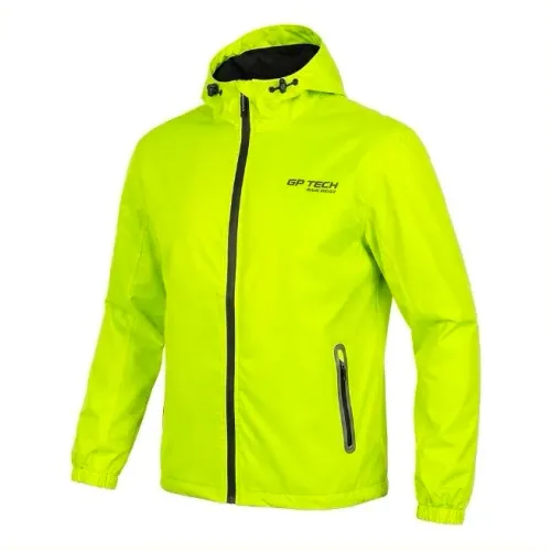 4836 - JAQUETA GP TECH LUX FLUO CASUAL AMARELA<br><br>Tamanhos: <br>2- G2<br>1- M