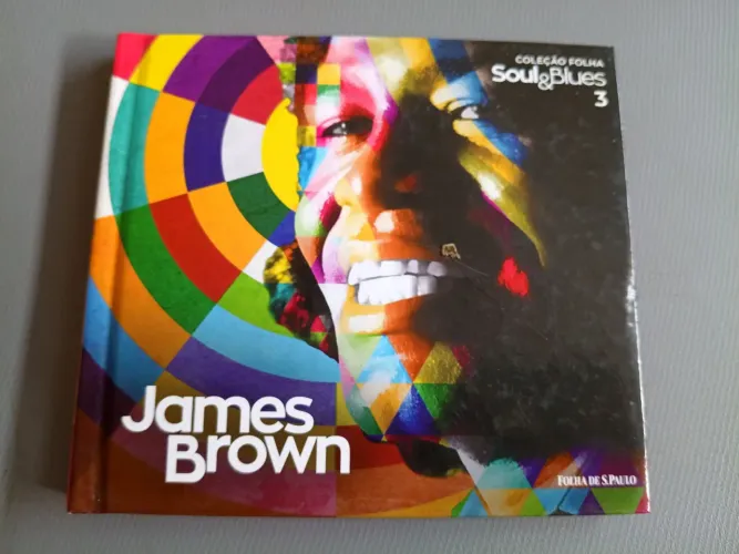 Cd James Brown coleção Folha Soul & Blues 3