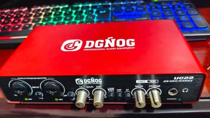 Interface de Áudio DGNOG