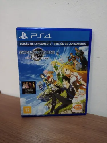 Jogo Sword Art Online Hollow Realization Ps4 Usado Mídia Física