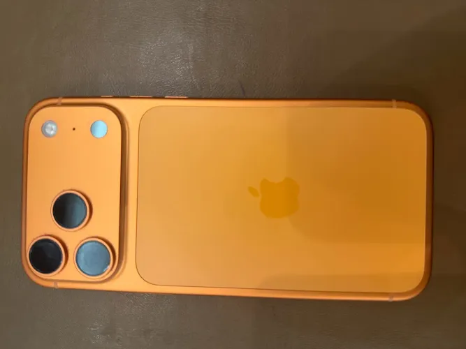 Iphone 17 pro max Laranja novo 100% bateria