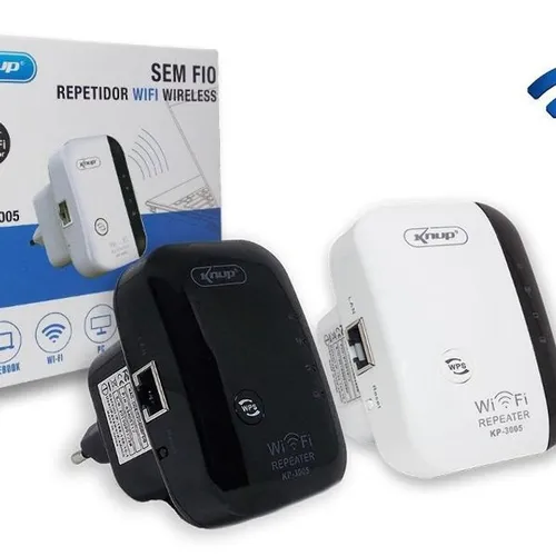 Repetidor Extensor Wifi Amplificador Sinal Wifi Wireless 300 knup