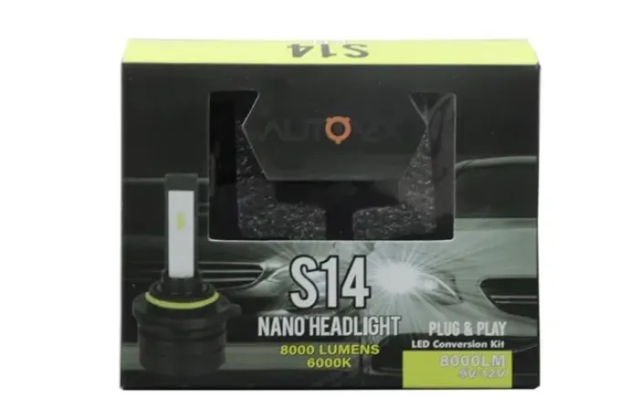 Par Lâmpada Ultra Led Headlight New Model S14 VX