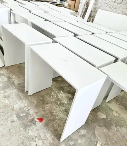 SUPER PROMOÇÃO ESCRIVANINHA DE MDF BRANCO A PRONTA ENTREGA