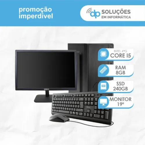 Computador Completo Intel Core i5 4ª geração