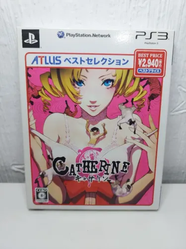 Jogo CATHERINE (Best Selection) Original Japonês de PlayStation 3 Novo Lacrado (CIB)