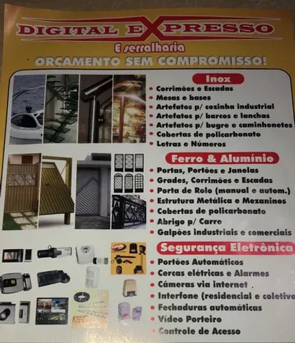 Precisa - se de serralheiro  vidraceiro pintor ajudante 