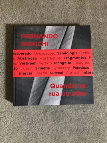 Livro Quando na rua eu olho de Fernando Bianchi