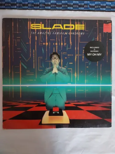  Disco de vinil-SLADE - The Amazing Kamikaze Syndrome 110 reais 
