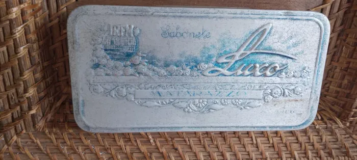 Lata colecionável em alumínio das indústrias Matarazzo