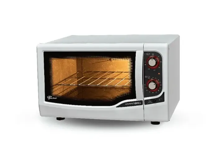 Forno Elétrico Fischer Gourmet Grill Branco de Bancada 44L 220V