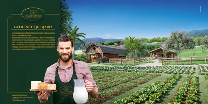 7% de entrada e saldo 36x sem juros ( Barão do Império fazenda condomínio )