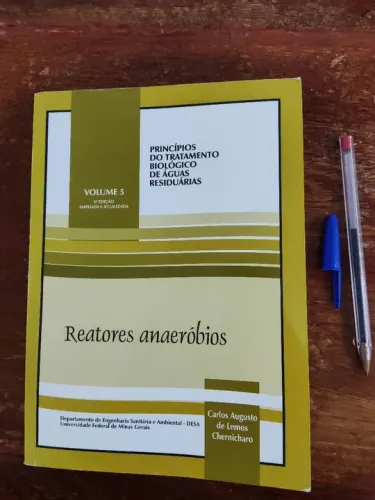 Livro "Princípios do Tratamento Biológico de Águas Residuais, v. 5 - Reatores Anaeróbicos