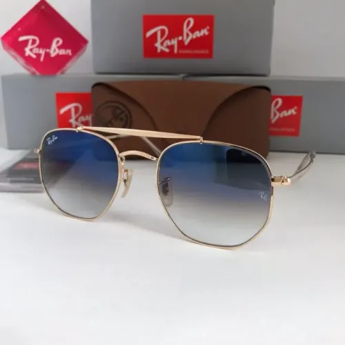 Óculos Ray ban Marshal Azul degrade Lentes de cristal