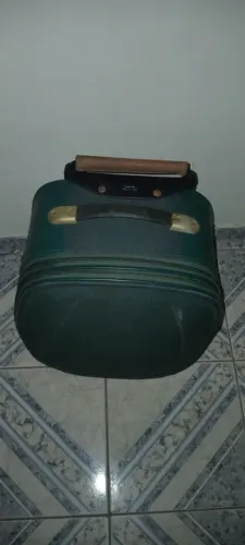 Mala de Viagem Verde peque 