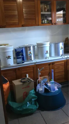 Kit para fabricação de cerveja artesanal