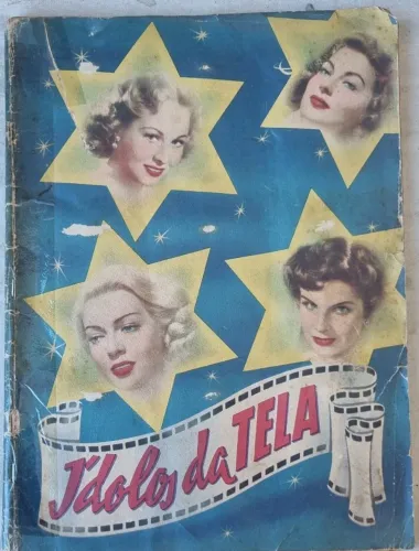 Álbum - Idolos da Tela - 1953 - Ed.Vecchi - Completo - Interior Conservado