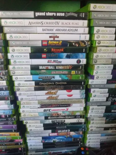 Lote de jogos Xbox 360 - Diversos títulos!