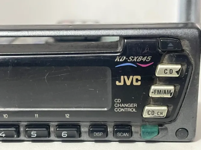Frente cd radio jvc tudo funcionando perfeitamente 