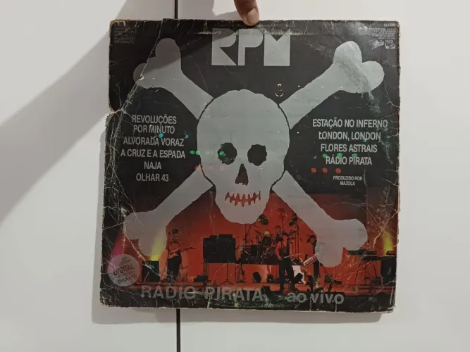 Vinil - RPM - Rádio Pirata ao vivo - 1986