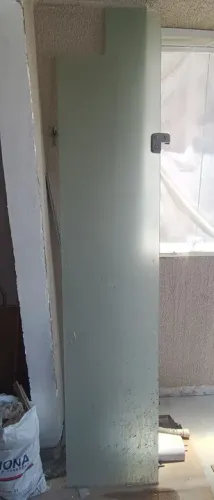 Divisória de Vidro Temperado Fosco - Divisão cozinha apartamento