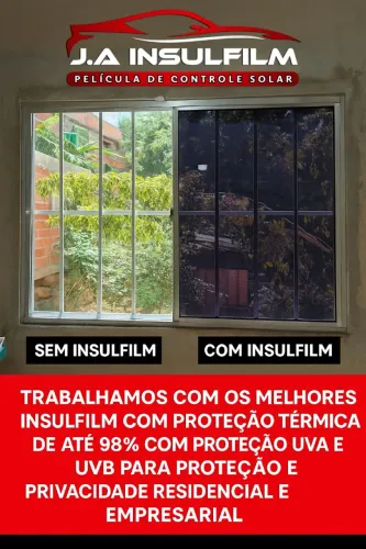Adeus Calor! Proteja Seu Ambiente com Insulfilm!