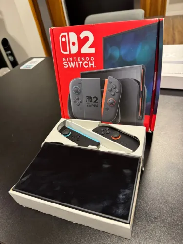 Nintendo Switch 2 usado com nf e garantia
