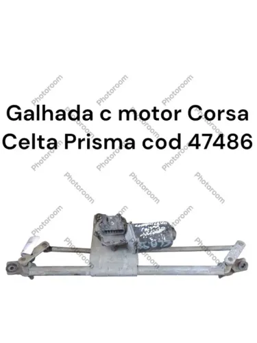 Motor do Limpador de Para-brisa Corsa Celta Prisma 47486