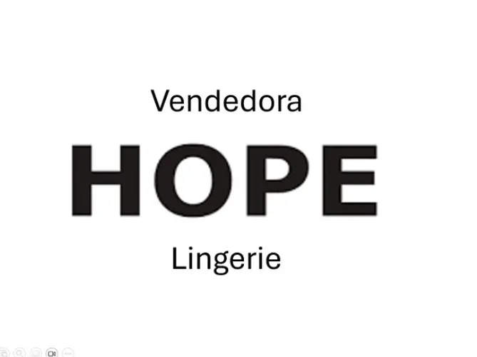 Vaga Vendedora HOPE Lingerie - Shopping Vila Velha