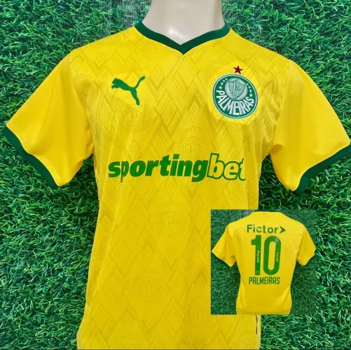 Nova Camisa Palmeiras amarela 2025