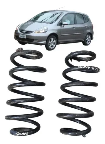 Molas Traseira Honda Fit 2004 2005 2006 07 08 Usado Origin
