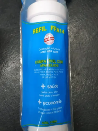 refil eletrolux fpa14 planeta agua