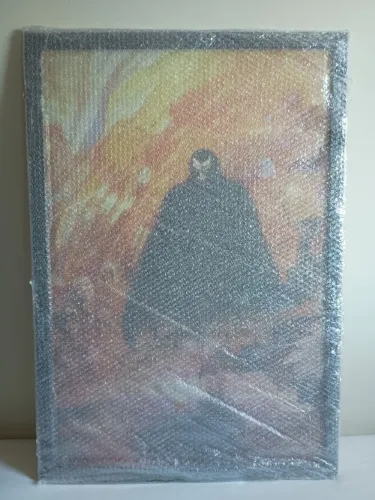 Frank Frazetta Vampiro Quadro Moldura 96 cm x 67 cm