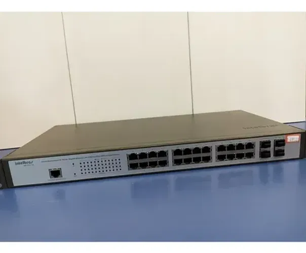 Switch Intelbras Sg 2404 Mr 24 Portas Ótimo Estado E Nf-e 
