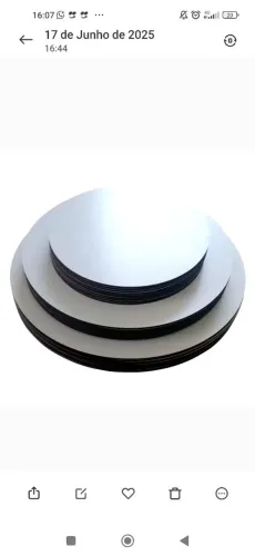 Cake board - Prato mdf   30cm - 3mm