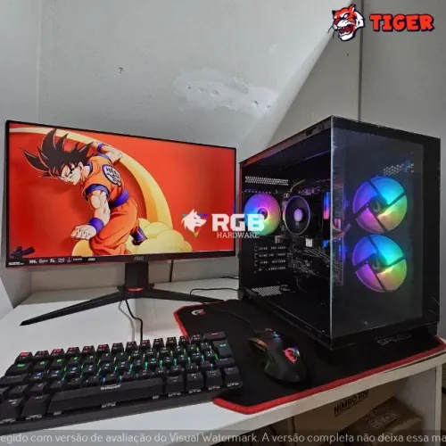 Pc Gamer Novo Completo - Ryzen 7 5700G + RX VEGA 7 + RAM 16GB + SSD M.2 NVMe 512GB