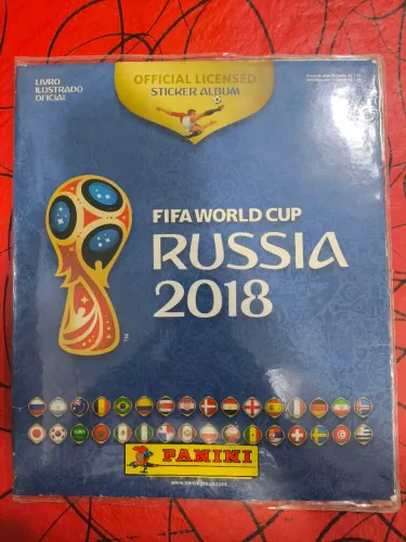 Álbum de Figurinhas Copa do Mundo 2018 Rússia Panini
