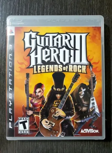 Jogo ps3 Guitar Hero 3 warriors of rock - playstation 3
