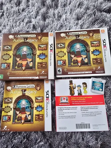 Professor Layton and The Azran Legacy Nintendo 3DS