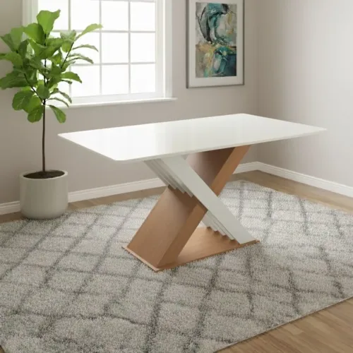 Mesa Jantar 1,60m Design Moderno tt32
