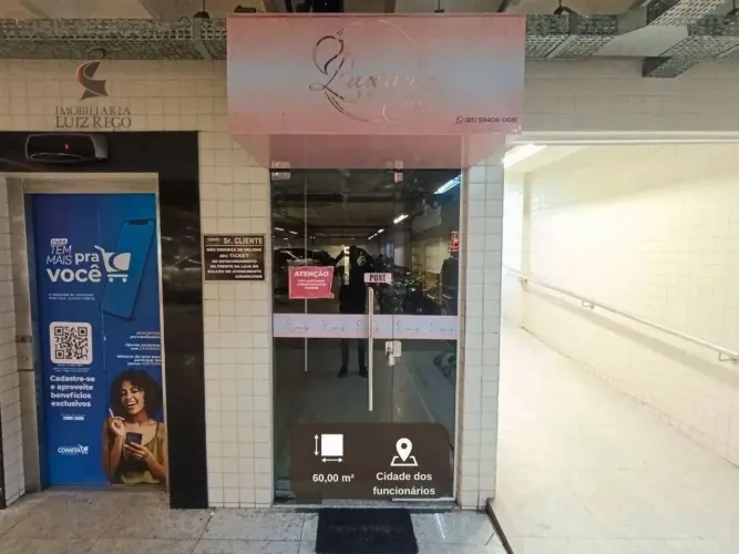 Aluga loja em local de grande fluxo, ao lado da Igreja da Glória da Cidade dos Funcionário