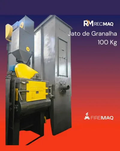 Jato de granalha 120 Kg 