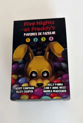 Box Five Nights at Freddy's Pavores de Fazbear Vol 1 a 4 de Scott Cawthon fnaf