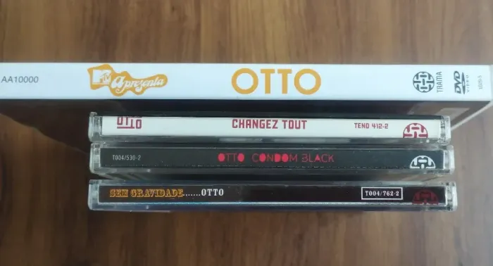 Otto - Pacote com 4 discos de CDs e DVD