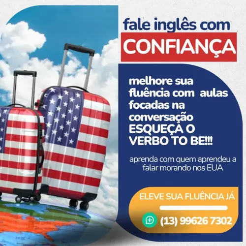Aulas particulares de inglês 