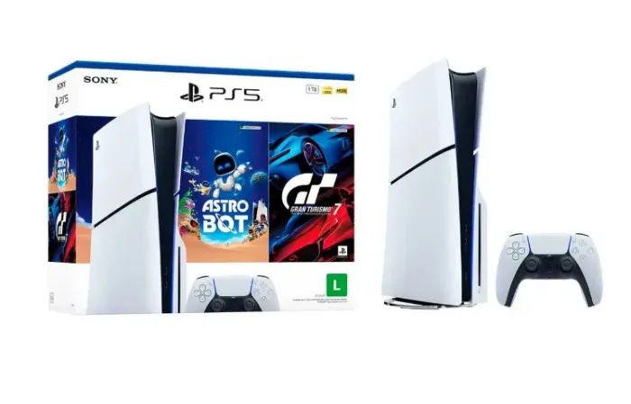 Playstation Slim Mídia fisica / Novo lacrado / Loja fisica pronta entrega! nota e garanti
