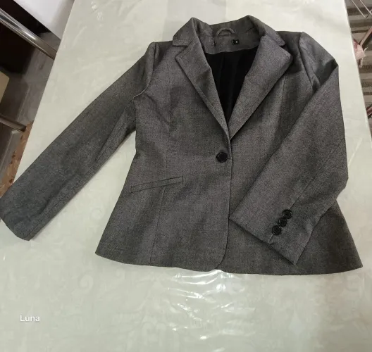 Blazer cinza elegante
