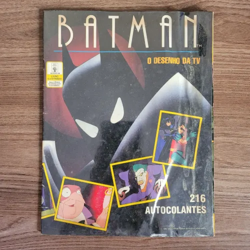 Álbum de figurinhas Batman - O Desenho da TV - Editora Abril